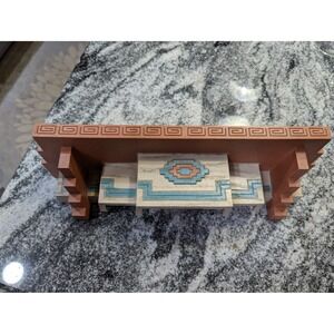 Vintage Home Interior Homco Santa Fe Aztec Shelf 1995